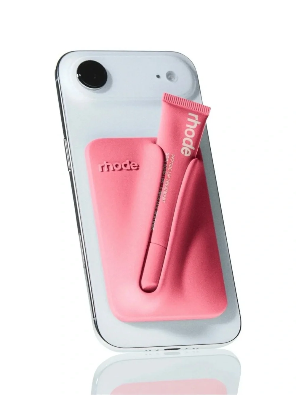 Rhode Limited Edition MagSafe Silicone Snap-On Lip Case Sweet Pea Pink NIB